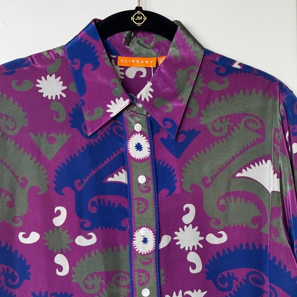 Oliphant Blouse - Magenta Uzbek Sz XS - Picture 3 of 8